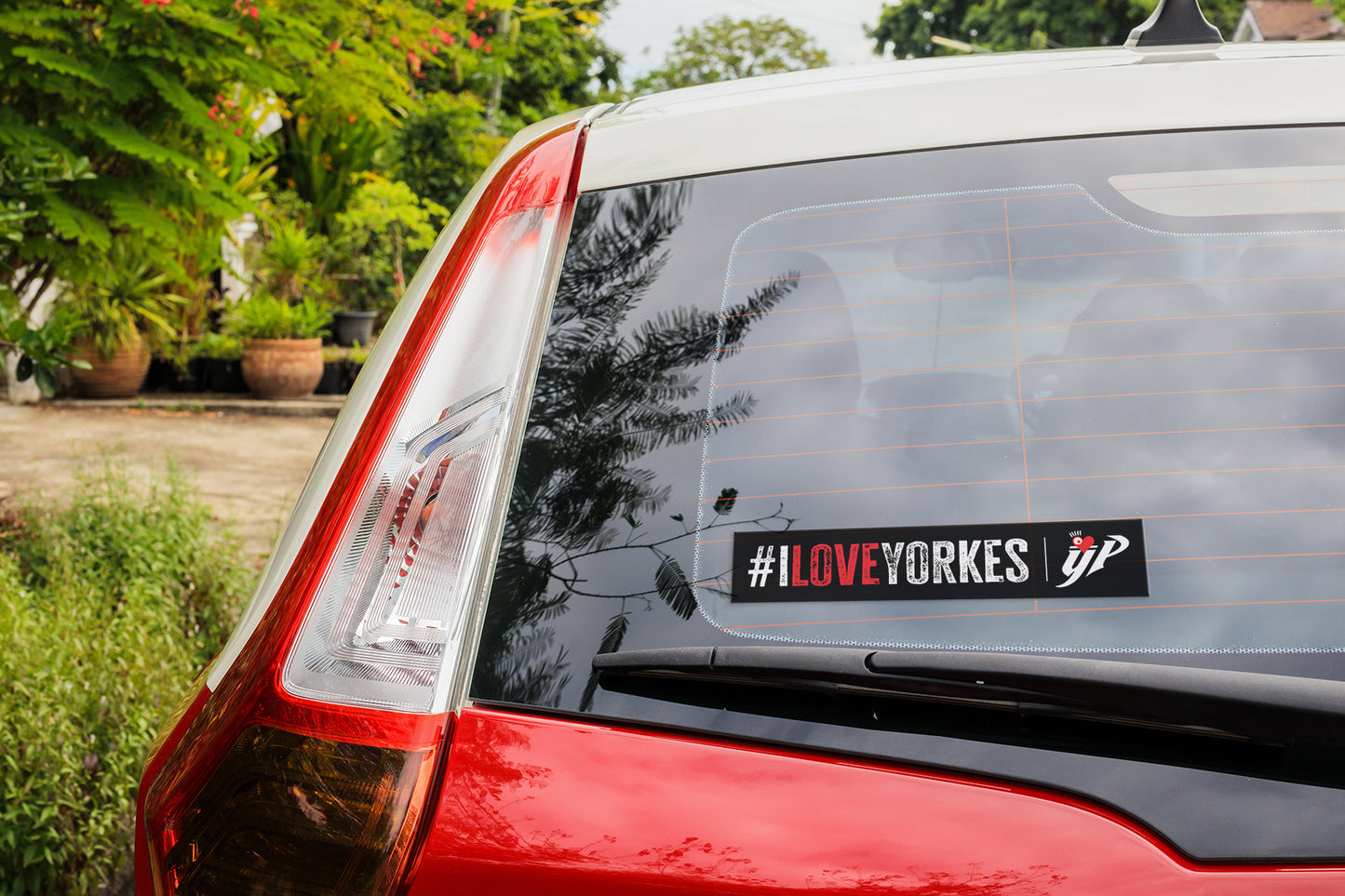 # I Love Yorkes Sticker