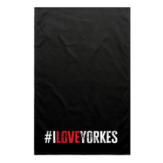 I Love Yorkes Tea Towel
