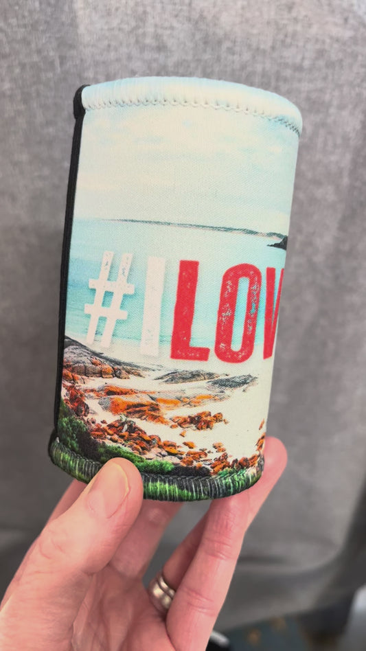 I Love Yorkes Beaches Stubby Holder 5pk